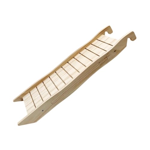 KESOTO Kletterbrücke für Zwerghamster, Holzleiter für Käfige, Spielzeug für Hamster Und Mäuse, A KESOTO Kletterbrücke für Zwerghamster, Holzleiter für Käfige, Spielzeug für Hamster Und Mäuse, A von KESOTO