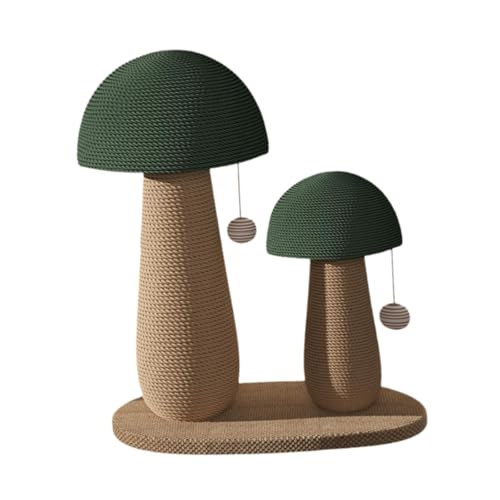 KESOTO Kratzbaum aus Pilzform, Katzenspielzeug, Katzenkratzbaum, Sisal-Kratzstange für Kätzchen KESOTO Kratzbaum aus Pilzform, Katzenspielzeug, Katzenkratzbaum, Sisal-Kratzstange für Kätzchen von KESOTO