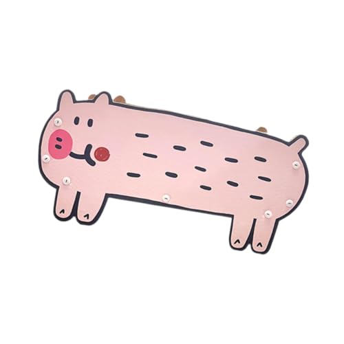 KESOTO Kratzbrett, Wellpapier in Schweineform, Interaktives Spielzeug, Schlafkratzbrett für Kätzchen, Katzenkratzbrett für Katzen und Haustiere KESOTO Kratzbrett, Wellpapier in Schweineform, Interaktives Spielzeug, Schlafkratzbrett für Kätzchen, Katzenkratzbrett für Katzen und Haustiere von KESOTO