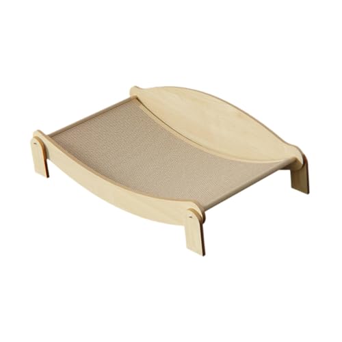 KESOTO Kratzloungebett Katzenkratzbrett Erhöhtes Katzenbett Katzenhängemattenbett zum Spielen mit Kätzchen KESOTO Kratzloungebett Katzenkratzbrett Erhöhtes Katzenbett Katzenhängemattenbett zum Spielen mit Kätzchen von KESOTO