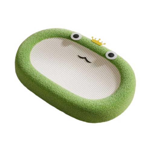 KESOTO Luxuriöses Katzenmöbel Aus Naturmaterialien, Ovale Schlafstätte für Katzen, Frosch KESOTO Luxuriöses Katzenmöbel Aus Naturmaterialien, Ovale Schlafstätte für Katzen, Frosch von KESOTO