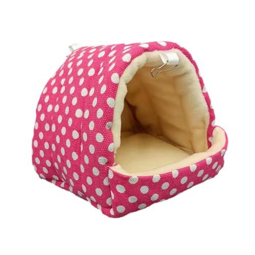 KESOTO Meerschweinchenhaus, Hamsterbett, warmes, gemütliches Igelbett, Höhle, Nest, Versteck, Meerschweinchenversteck für Igel, Rattenkäfigzubehör, Rosa, L KESOTO Meerschweinchenhaus, Hamsterbett, warmes, gemütliches Igelbett, Höhle, Nest, Versteck, Meerschweinchenversteck für Igel, Rattenkäfigzubehör, Rosa, L von KESOTO