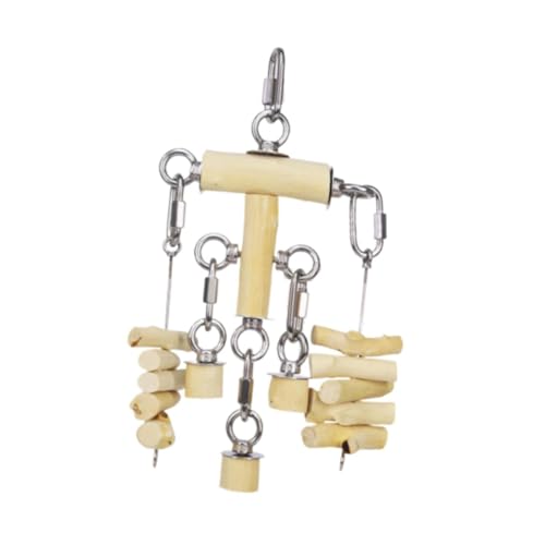 KESOTO Papageien-Kauspielzeug, bissfest, Papageienkäfig, Bissspielzeug, Papageienspielzeug für Wellensittiche, 19x29cm KESOTO Papageien-Kauspielzeug, bissfest, Papageienkäfig, Bissspielzeug, Papageienspielzeug für Wellensittiche, 19x29cm von KESOTO