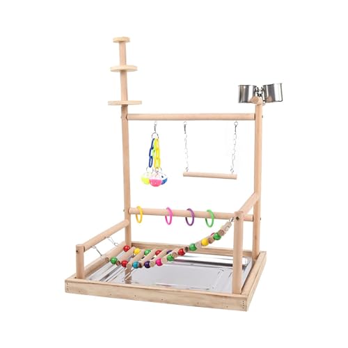 KESOTO Papageien Spielplatz, Papageien, Tisch Papageienständer für Wellensittiche, KESOTO Papageien Spielplatz, Papageien, Tisch Papageienständer für Wellensittiche, von KESOTO