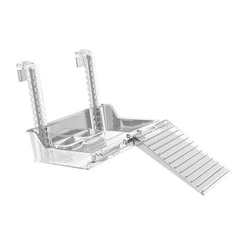 KESOTO Plattform für Schildkrötenaquarium, Rampe für Schildkrötenaquarium, stabile hängende Dock-Dekoration für Schildkrötenaquarium mit Futternapf, 212x165x50mm KESOTO Plattform für Schildkrötenaquarium, Rampe für Schildkrötenaquarium, stabile hängende Dock-Dekoration für Schildkrötenaquarium mit Futternapf, 212x165x50mm von KESOTO
