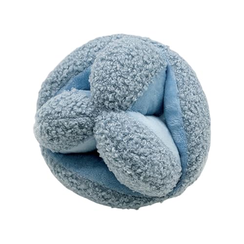 KESOTO Quietschendes Hundespielzeug, Kauspielzeug, gefüllter Haustierball, interaktives Spiel für kleine und mittelgroße Haustiere, Blau KESOTO Quietschendes Hundespielzeug, Kauspielzeug, gefüllter Haustierball, interaktives Spiel für kleine und mittelgroße Haustiere, Blau von KESOTO