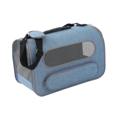 KESOTO Reisetasche für Haustiere, Hunde Transporttasche mit Griff, Katzentransport für Kleine Tiere, Blau KESOTO Reisetasche für Haustiere, Hunde Transporttasche mit Griff, Katzentransport für Kleine Tiere, Blau von KESOTO