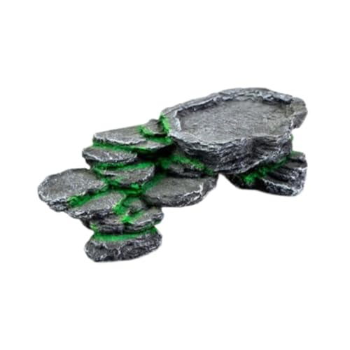 KESOTO Schildkröte Haustier Klettern Plattform Schildkröte Lebensraum Ornament Aquarium Dekoration Harz Höhle für Ruhe KESOTO Schildkröte Haustier Klettern Plattform Schildkröte Lebensraum Ornament Aquarium Dekoration Harz Höhle für Ruhe von KESOTO