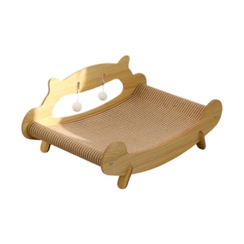 KESOTO Sisal Cat Croboper Bed Frog Form Kratzplatte für Kitty Katzen Schlafen KESOTO Sisal Cat Croboper Bed Frog Form Kratzplatte für Kitty Katzen Schlafen von KESOTO