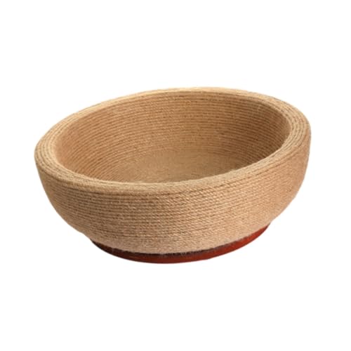 KESOTO Sisal Kratzbett für Katzen, Kratzfest, mit Schalenform auf Massivholzbasis KESOTO Sisal Kratzbett für Katzen, Kratzfest, mit Schalenform auf Massivholzbasis von KESOTO