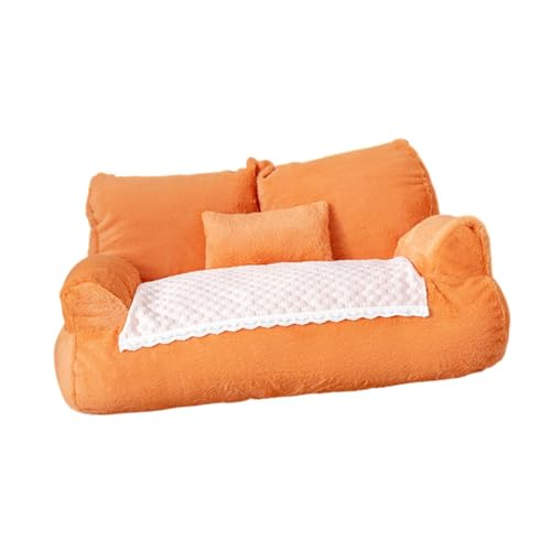 KESOTO Sofa für Haustiere, Couch für Tiere, Zubehör für Heimtiere, Unterseite mit Grip, Liegefläche für Haustiere, Schlafplatz für Katzen Aller Rassen, XXL KESOTO Sofa für Haustiere, Couch für Tiere, Zubehör für Heimtiere, Unterseite mit Grip, Liegefläche für Haustiere, Schlafplatz für Katzen Aller Rassen, XXL von KESOTO