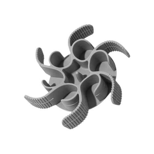KESOTO Spiral Futtereinlage für Langsame Fütterung, Leckmatte für Hunde Und Katzen, Geeignet für Verschiedene Hunderassen, Grau KESOTO Spiral Futtereinlage für Langsame Fütterung, Leckmatte für Hunde Und Katzen, Geeignet für Verschiedene Hunderassen, Grau von KESOTO