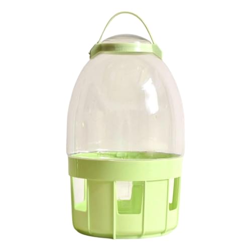 KESOTO Taubentränke Geflügeltränke Wassertopf Tränkebehälter Vogeltränke Dank Geteiltem Design Einfach zu Reinigen Und mit Großem Fassungsvermögen für Hühne, 10l von KESOTO