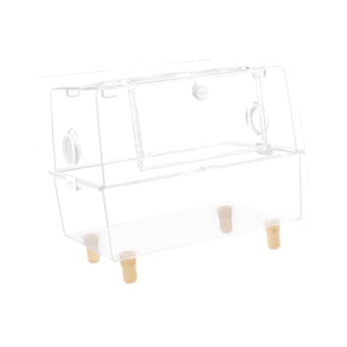 KESOTO Transparenter Hamsterkäfig, Kleintierkäfig, Hamsterhaus, Lebensraum für Mäuse und Ratten, für Rennmäuse KESOTO Transparenter Hamsterkäfig, Kleintierkäfig, Hamsterhaus, Lebensraum für Mäuse und Ratten, für Rennmäuse von KESOTO