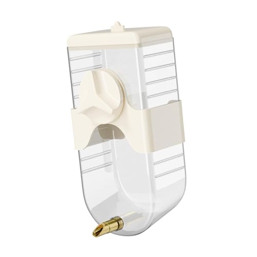 KESOTO Trinkstation für Vögel, 350 Ml, Zubehör für Käfige, Beige KESOTO Trinkstation für Vögel, 350 Ml, Zubehör für Käfige, Beige von KESOTO