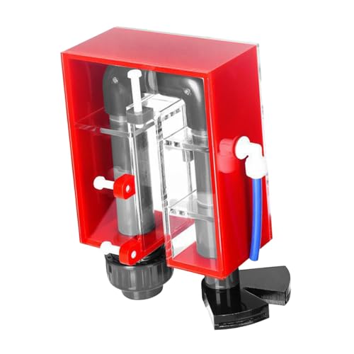 KESOTO Überlaufbox, Wasserüberlaufbox, einstellbar, schnelle Installation für Aquarientanks, geräuschlose DIY-Überlauf-Begleitbox aus Acryl, ROT KESOTO Überlaufbox, Wasserüberlaufbox, einstellbar, schnelle Installation für Aquarientanks, geräuschlose DIY-Überlauf-Begleitbox aus Acryl, ROT von KESOTO