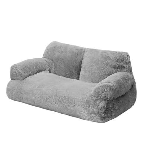 KESOTO Waschbares Katzenbett, Hundebett, Welpenschlafbett, Flauschige Katzencouch für Katzen, Heimtierbedarf, Gray S KESOTO Waschbares Katzenbett, Hundebett, Welpenschlafbett, Flauschige Katzencouch für Katzen, Heimtierbedarf, Gray S von KESOTO
