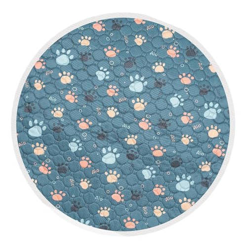 KESOTO Waschbares PIPI-Pad für Hunde, Hundematte, Hundelaufstall-Pad, Hundebett-Matte, Welpen-Pad, Töpfchen-Matte für Hunde, kleine, mittelgroße und große, Blau KESOTO Waschbares PIPI-Pad für Hunde, Hundematte, Hundelaufstall-Pad, Hundebett-Matte, Welpen-Pad, Töpfchen-Matte für Hunde, kleine, mittelgroße und große, Blau von KESOTO