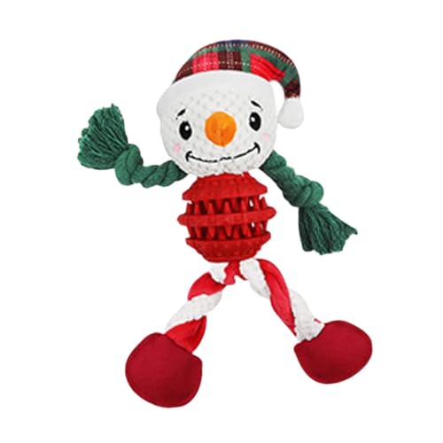 KESOTO Weihnachten Plüsch Haustiere Spielzeug Pet Supplies Pet Geschenk Hund Spielzeug für Indoor Vergnügen Unterhaltung Spielen, Weihnachtsschneemann KESOTO Weihnachten Plüsch Haustiere Spielzeug Pet Supplies Pet Geschenk Hund Spielzeug für Indoor Vergnügen Unterhaltung Spielen, Weihnachtsschneemann von KESOTO