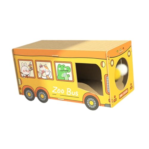 Katzen-Spiel-Kratzbaum, Kätzchen-Kratzbett, Katzenkratzbrett, Aktivitätszentrum für kleine, mittelgroße und große Katzen, Hase Katzen-Spiel-Kratzbaum, Kätzchen-Kratzbett, Katzenkratzbrett, Aktivitätszentrum für kleine, mittelgroße und große Katzen, Hase von KESOTO