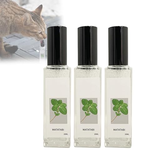 KEVGNRO Herbal Cat Joy, Katzenkratzspray Nebel, Herbal Cat Joy Spray, Katzentrainingsspray mit Katzenminze, Katzenangstlinderung, Katzenberuhigung (3pcs) von KEVGNRO