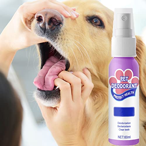 KEVGNRO Pet Teeth Cleaning Spray for Dogs & Cats, Pet Spray Dog Oral Care Bad Breath Teeth Cleaning Breath Freshener (1pcs) von KEVGNRO