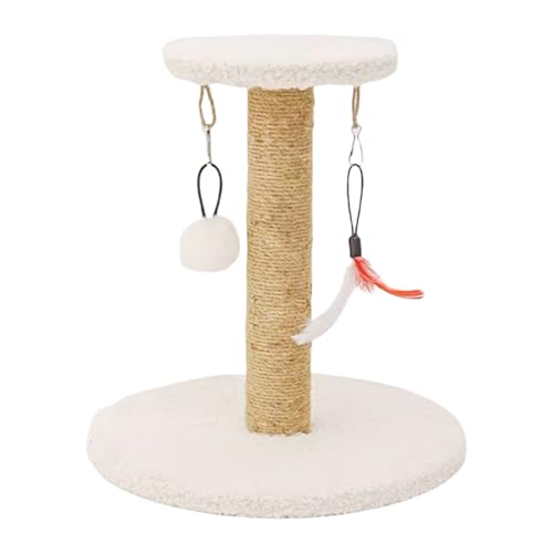 KEXIAO Kratzbaum aus natürlichem Sisal, kleine Katzen, mit hängenden Bällen zum Schutz von Möbeln und Heimdekoration KEXIAO Kratzbaum aus natürlichem Sisal, kleine Katzen, mit hängenden Bällen zum Schutz von Möbeln und Heimdekoration von KEXIAO