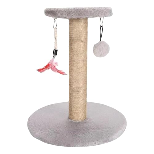 KEXIAO Kratzbaum aus natürlichem Sisal, kleine Katzen, mit hängenden Bällen zum Schutz von Möbeln und Heimdekoration KEXIAO Kratzbaum aus natürlichem Sisal, kleine Katzen, mit hängenden Bällen zum Schutz von Möbeln und Heimdekoration von KEXIAO
