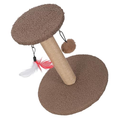 KEXIAO Kratzbaum aus natürlichem Sisal, kleine Katzen, mit hängenden Bällen zum Schutz von Möbeln und Heimdekoration KEXIAO Kratzbaum aus natürlichem Sisal, kleine Katzen, mit hängenden Bällen zum Schutz von Möbeln und Heimdekoration von KEXIAO