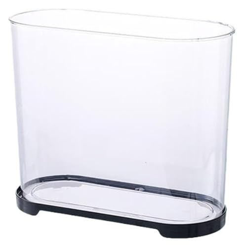 Fischschale, Fischglas, Fischtank, Fischschale Desktop-Aquarium HD Transparent Kleines Acryl-Aquarium(Black,32cm*14.4cm*25cm) von KEuLen