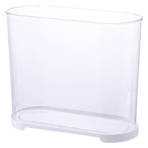 Fischschale, Fischglas, Fischtank, Fischschale Desktop-Aquarium HD Transparent Kleines Acryl-Aquarium(White,32cm*14.4cm*25cm) von KEuLen