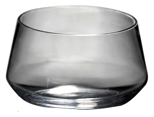 Fischschale, Fischglas, Fischtank, Fischschale Home Wohnzimmer Büro Desktop Glas Fisch Tank Transparent Glas Kleine Schildkröte Tank(20x13x17cm) von KEuLen