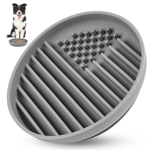 Slow Feeder Hundenäpfe | Silikon-Labyrinth-Futternäpfe | Fun Maze Bloat Stop Hundefressnapf | Hunde-Puzzle-Leckmatte zur Verlangsamung des Fressens | für Hunde großer, mittlerer und Kleiner Rassen von KFDDRN