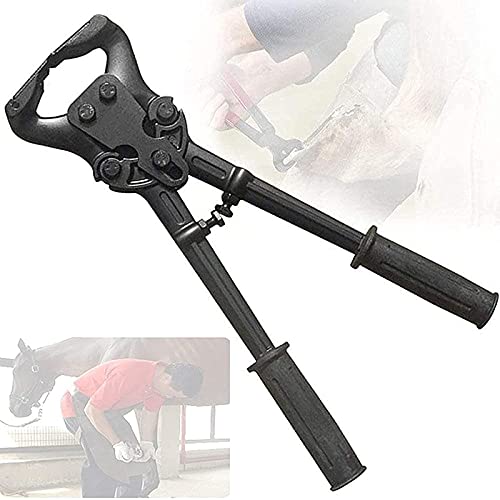 KFGISD, Hufschneider for Pferde, Hufreparaturzange, Trimmwerkzeug-Set, ergonomischer Hufschneider mit Griff, Mehrzweck,Hufzange von KFGISD