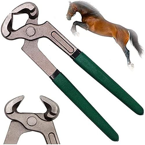 KFGISD, Hufschneiderzange, Pferdezange, Hufschmied-Werkzeug, Hufschneider, Hufschmied-Trimm, Nagelreinigung, Hufeisen,Hufzange von KFGISD