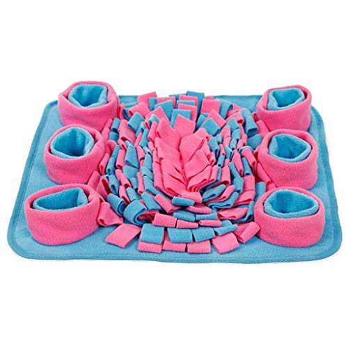 KG7HQRP Schnüffelmatte für Haustiere, interaktives Spielspielzeug, Futter-Trainingsdecke, Hunde-Fütterungspad, Nasenarbeit zur Linderung von Stress KG7HQRP Schnüffelmatte für Haustiere, interaktives Spielspielzeug, Futter-Trainingsdecke, Hunde-Fütterungspad, Nasenarbeit zur Linderung von Stress von KG7HQRP