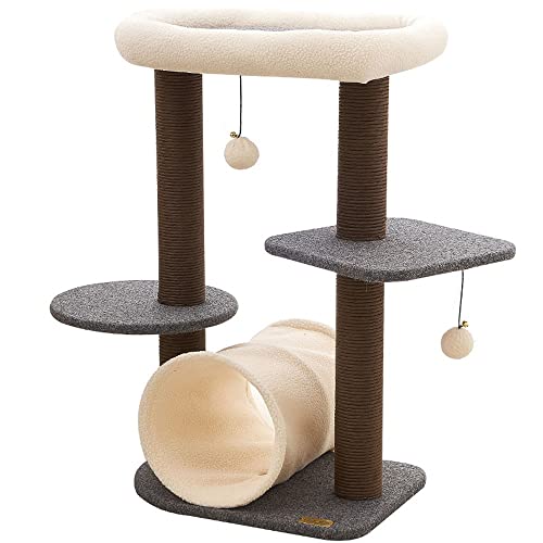 Katzenturm - 2 Nickerchen Sitzstangen Cat Condo 3 Sisalseil Kratzbäume und Hängespielzeug - Katzenbaum für Indoor-Katzen Katzenturm - 2 Nickerchen Sitzstangen Cat Condo 3 Sisalseil Kratzbäume und Hängespielzeug - Katzenbaum für Indoor-Katzen von KG7HQRP