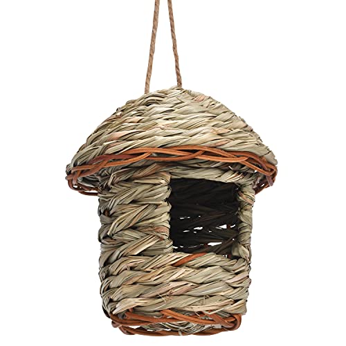 KGADRX Natürliches Heu Vogelhaus Gartendekoration Haustier Stroh Gras Haus Vogelnest Künstliches Vogelnest Vogelkäfig Simulation Vogelhaus KGADRX Natürliches Heu Vogelhaus Gartendekoration Haustier Stroh Gras Haus Vogelnest Künstliches Vogelnest Vogelkäfig Simulation Vogelhaus von KGADRX