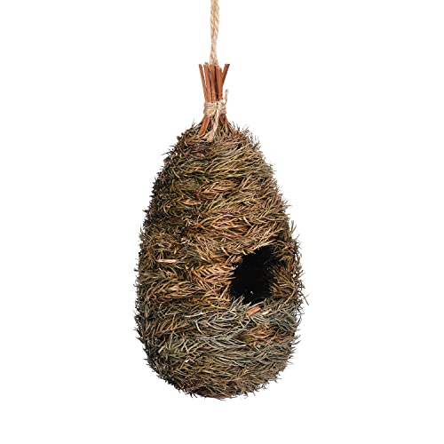 KGADRX Ruhender Brutplatz für Vögel, Vogelnest, Vogelbedarf, Vogelkäfig, Stroh, für den Außenbereich, pastoraler Garten, Gartendekoration, Garten-Vogelhaus KGADRX Ruhender Brutplatz für Vögel, Vogelnest, Vogelbedarf, Vogelkäfig, Stroh, für den Außenbereich, pastoraler Garten, Gartendekoration, Garten-Vogelhaus von KGADRX