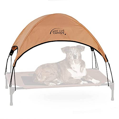 K&H 771637 Original Pet Cot Canopy passend zum Large (Tan) - das Tierbett Wird separat verkauft von K&H