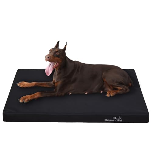KHONSU PET Wasserdichtes reißfestes Hundebett – strapazierfähiges Ripstop-Oxford für den Innen- und Außenbereich, 362,9 kg Reißfestigkeit (59 kg, Größe XXXL) KHONSU PET Wasserdichtes reißfestes Hundebett – strapazierfähiges Ripstop-Oxford für den Innen- und Außenbereich, 362,9 kg Reißfestigkeit (59 kg, Größe XXXL) von KHONSU PET