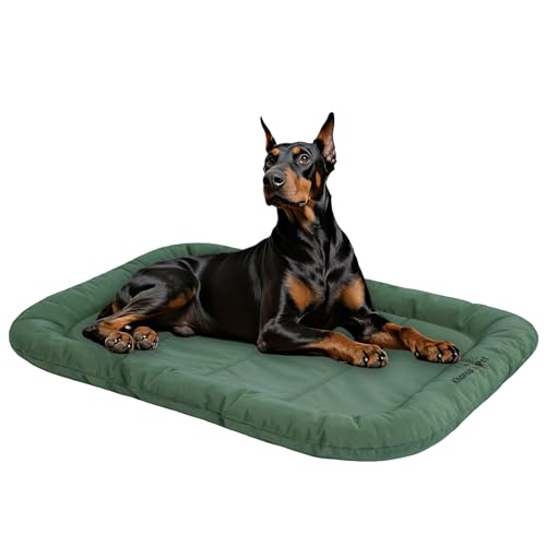 KHONSU PET Strapazierfähiges Hundebett, robust und reißfest, 362,9 kg, reißfest, PVC-Rückseite, wasserdicht, für den Innen- und Außenbereich, für Hunde bis zu 50 kg von KHONSU PET