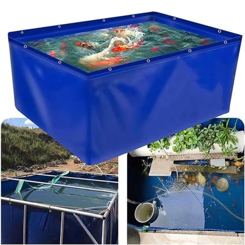 KHYTEBV Aquarium Pool Teich Multifunktions Fischteich PVC Teiche Mit Ablassventil Faltbarer Fischteich Leinwand Kulturteich Aquarium Garten Gezüchtet KHYTEBV Aquarium Pool Teich Multifunktions Fischteich PVC Teiche Mit Ablassventil Faltbarer Fischteich Leinwand Kulturteich Aquarium Garten Gezüchtet von KHYTEBV