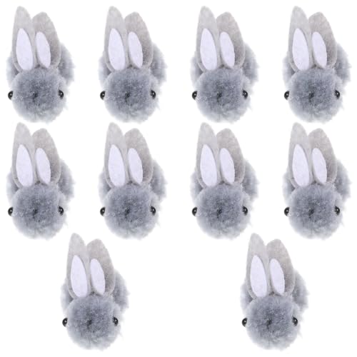 KICHOUSE 10stücke Mini-kaninchenpuppe Aus Plüsch DIY-Kaninchen Zum Tragen Kleine Stofftiere Für Kleidungsdekoration Osterdeko KICHOUSE 10stücke Mini-kaninchenpuppe Aus Plüsch DIY-Kaninchen Zum Tragen Kleine Stofftiere Für Kleidungsdekoration Osterdeko von KICHOUSE