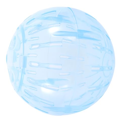 KICHOUSE Hamsterball Blauer Übungsball Für Kleine Tiere Transparent Für Hamster Rennmäuse Und Meerschweinchen Fördert Fitness Und Bewegungsfreude Tolles von KICHOUSE