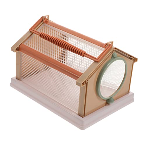 KICHOUSE Insektenbeobachtungskäfig Critter Keeper Catcher Kleiner Hinterhof Entdecker Outdoor Halterungen Praktische Insektenhüllen Für Den Außenbereich Eidechsenkäfig Outdoor von KICHOUSE