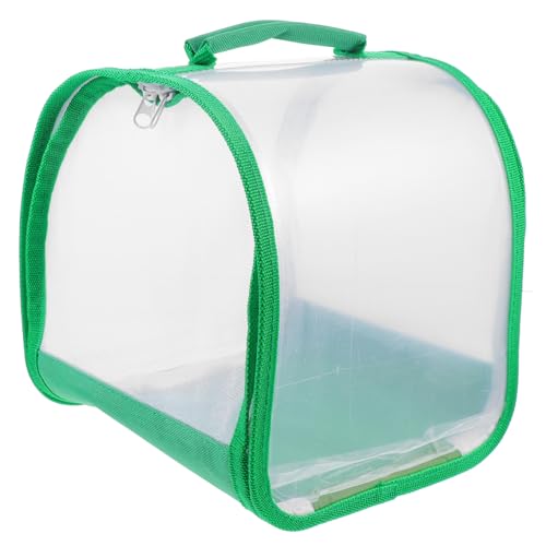 KICHOUSE Insektenkäfig Und Schmetterlingskäfig Insektengitter Erkundungskäfig Für Maschennetzkäfig Terrarium Indoor-Falle Insektenfänger Für Green Transparentes PVC von KICHOUSE