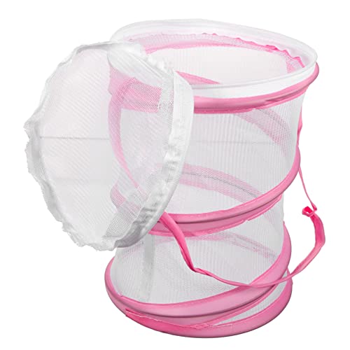KICHOUSE Käfig Schmetterlingshabitat Schmetterlingskäfig Mesh Cage Zuchtbehälter Insekt Käfig Beobachtungskäfig Schmetterlingsnetz Sichtkäfig Catcher von KICHOUSE