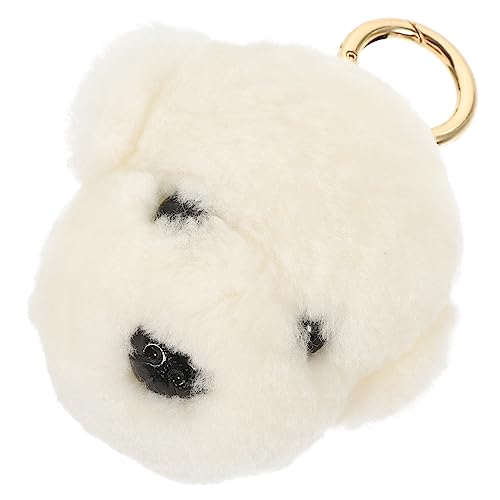 KICHOUSE Plüschhundanhänger Welpenspielzeug Hundespielzeug für Hund Tier Schlüsselanhänger Plüsch Welpe Stofftier für Hunde tierischer Plüsch Hardware- Weiß KICHOUSE Plüschhundanhänger Welpenspielzeug Hundespielzeug für Hund Tier Schlüsselanhänger Plüsch Welpe Stofftier für Hunde tierischer Plüsch Hardware- Weiß von KICHOUSE
