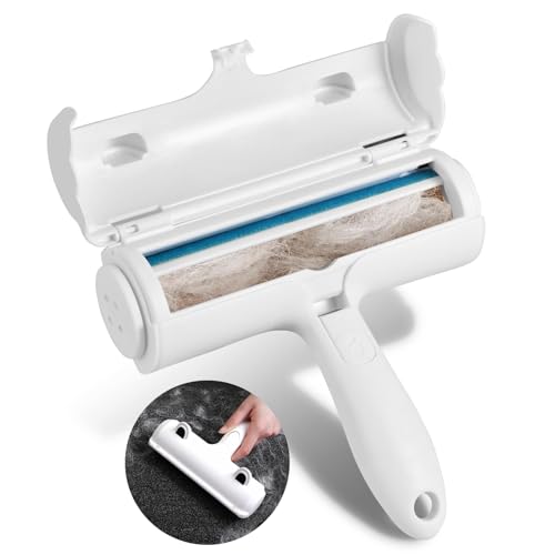 KIKIGOAL Tierhaarentferner Roller, wiederverwendbare Hunde- und Katzenhaarentfernungsbürste, selbstreinigendes Haustierfell von Teppichen, Möbeln, Teppichen, Wäsche, Kleidung und Bettwäsche, Sofa KIKIGOAL Tierhaarentferner Roller, wiederverwendbare Hunde- und Katzenhaarentfernungsbürste, selbstreinigendes Haustierfell von Teppichen, Möbeln, Teppichen, Wäsche, Kleidung und Bettwäsche, Sofa von KIKIGOAL